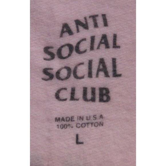 Anti Social Social Club Hoodie Upside Down Smiley - Picture 8 of 11